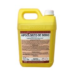 HIPOCLORITO DE SODIO AL 100% X 5 L