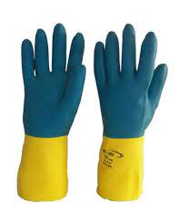 GUANTE BIL-VEX LATEX NEOPRENE BICOLOR T.9 (L)