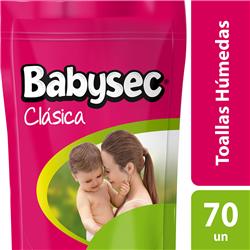 BABYSEC TOALLAS HUMEDAS DP CALEN X 70 UN