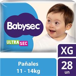 PAÑALES PL BABYSEC VM ULTRASEC XG 28