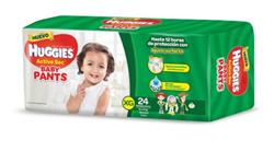 PAÑ HUGGIE ACTIVE SEC BABY PANTS XG X24