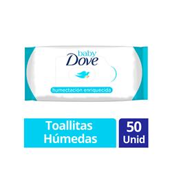 DOVE BABY TOALL HUM X 50 