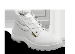 AQUILES-B04 BOTIN DIELECTRICO FLOR BLANCO BLANCO T.44