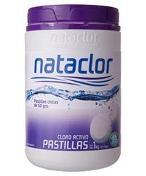 CLORO PASTILLA MULTIACCION 50 GRS X 1 KILO NATACLOR