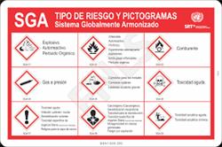 CARTELES DE SEÑALIZACION - CON BASE DE PVC