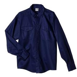 CAMISA GABARDINA AZUL MARINO T60