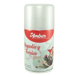 REPUESTO AROMATIZADOR AMBAR MAGNOLIA Y FRESIAS X 280CC