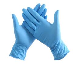 GUANTES NITRILO AZUL S 100 UN - SU