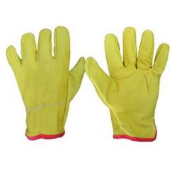 GUANTE CVE CUERO DESCARNE COMBINADO-VAQUETA AMARILLO