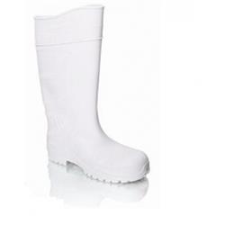 BOTA BLANCA PVC L39 C/PUNTERA TALLE 39/40