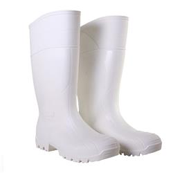 BOTA BLANCA PVC L39 C/PUNTERA TALLE 45/46